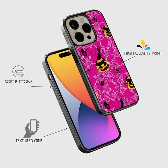 Halloween Phone Cover – iPhone 16, 15 Pro, Galaxy S25, S24, S24 Ultra, Pixel 9 - Picture 7 of 9
